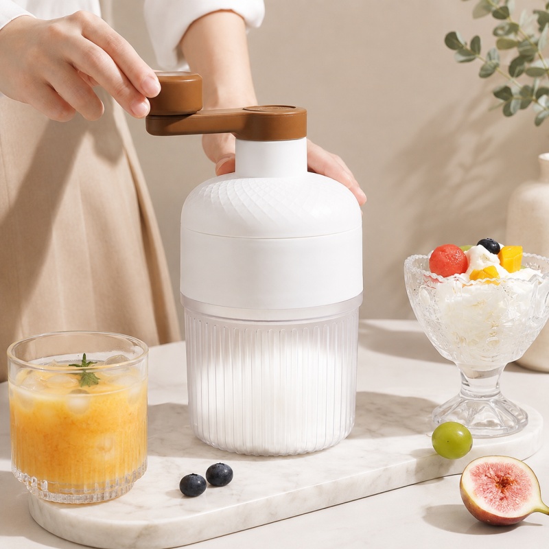 Home Improvement Kitchen - Portable Manual Ice Shaver Snow Cone