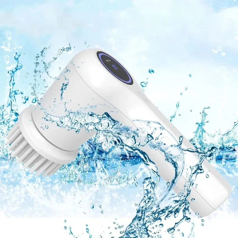Home Improvement Kitchen - Zai Xiao Household Cleaning Brushes Electric