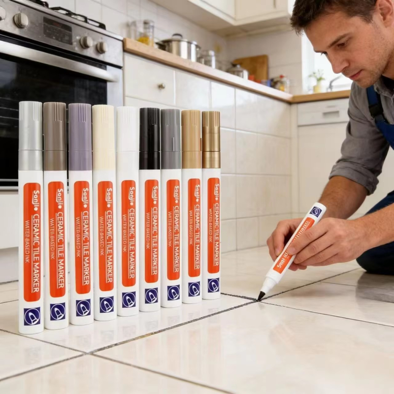 Tile Grout Repair - 1-2 Pcs Waterproof White Marker Pen