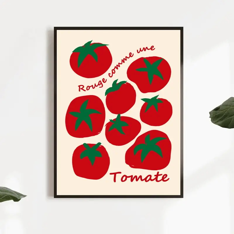 Modern Colorful Red Tomatoes W - đánh giá và giá Wall Texture Spray