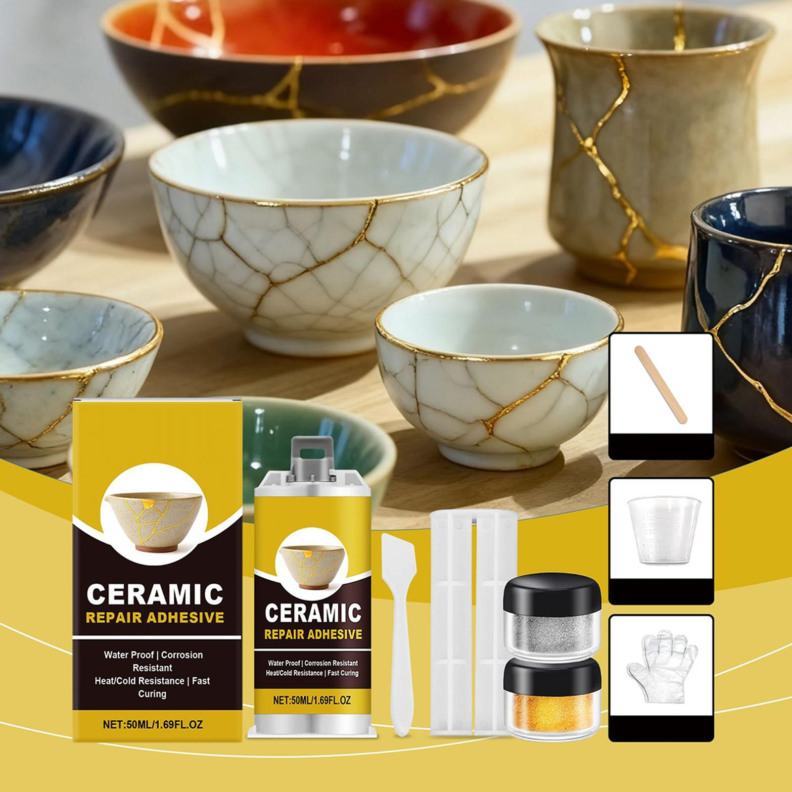 Gold Glue for Ceramics Glass S - đánh giá và giá Tile Grout Repair