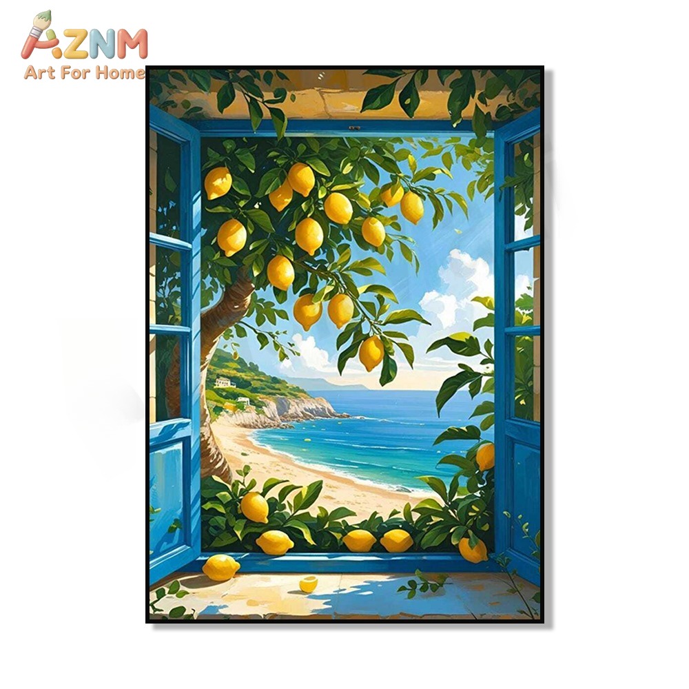AZNM Mediterranean Blue Window - đánh giá và giá Wall Texture Spray