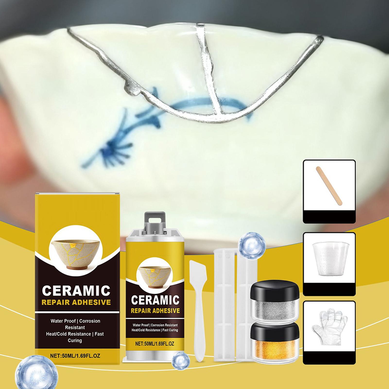 Porcelaine Repair Kit Gold Cer - đánh giá và giá Tile Grout Repair