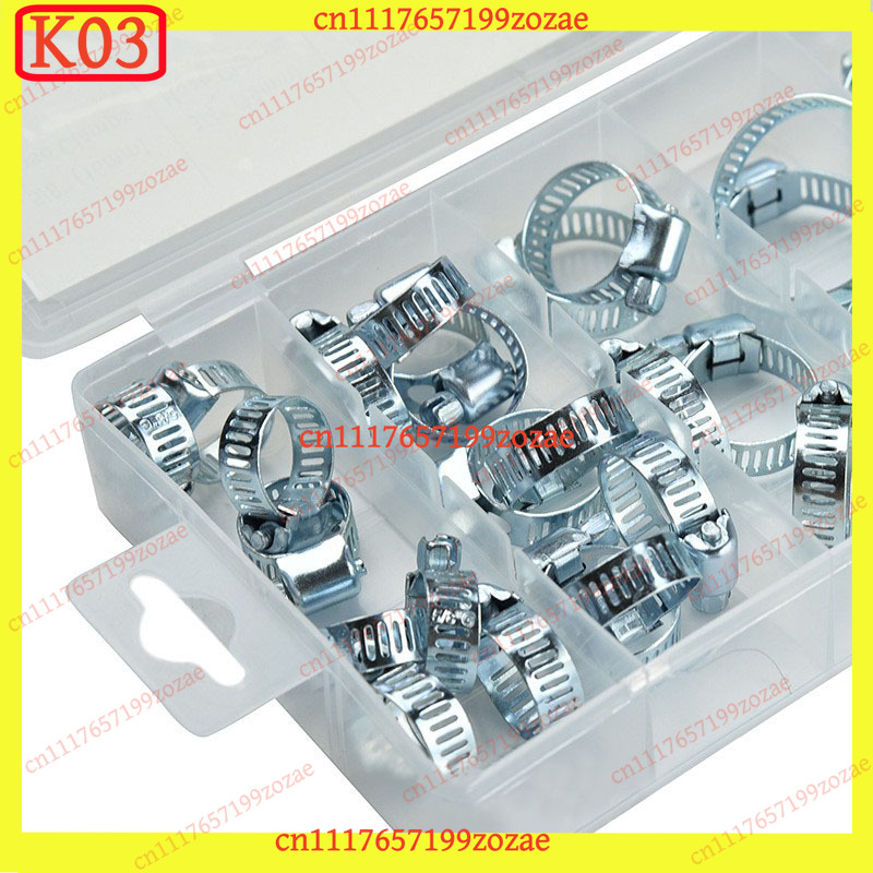 k3 34Pcs Stainless Steel Mini  - đánh giá và giá Hose Clamp Assorted