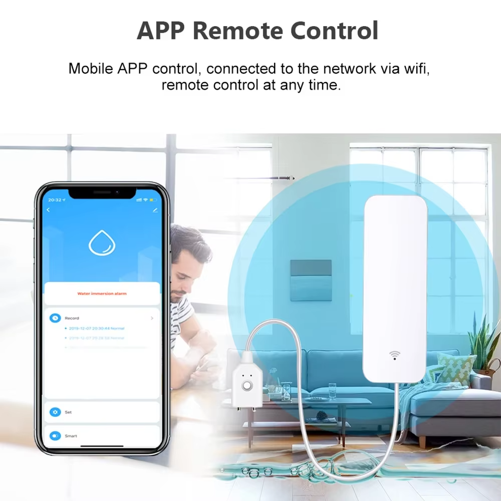 ZigBee WiFi Water Leak Sensor  - đánh giá và giá Home Improvement Hardware