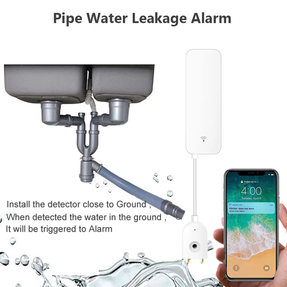 ZigBee WiFi Water Leak Sensor  - đánh giá và giá Home Improvement Hardware