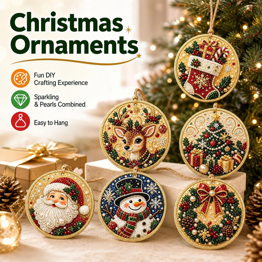 6Pcs Christmas Ornaments Diamo - đánh giá và giá Home Improvement Diy