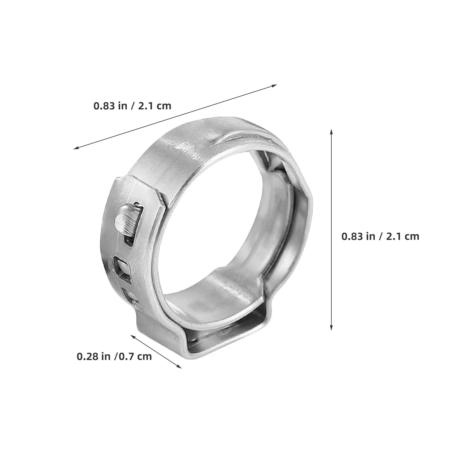 Stainless Steel Single Ear Hos - đánh giá và giá Hose Clamp Assorted