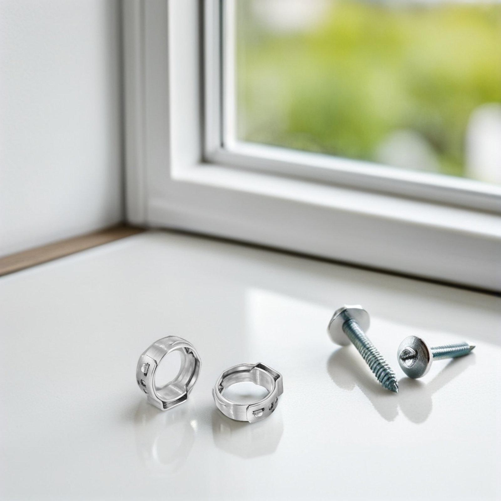 Stainless Steel Single Ear Hos - đánh giá và giá Hose Clamp Assorted