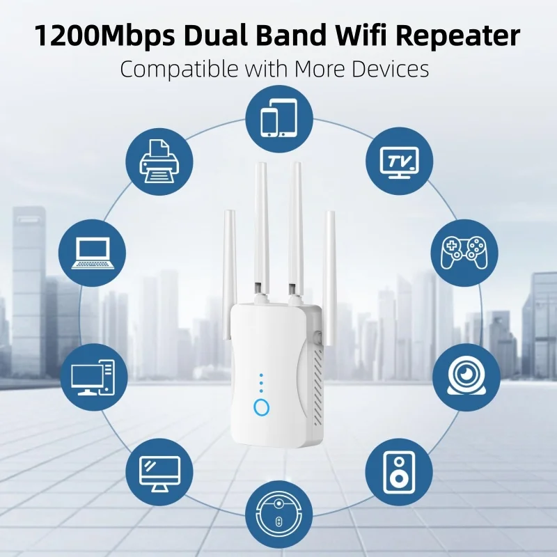 1200Mbps Dual Band WiFi Repeat - đánh giá và giá Home Improvement Hardware