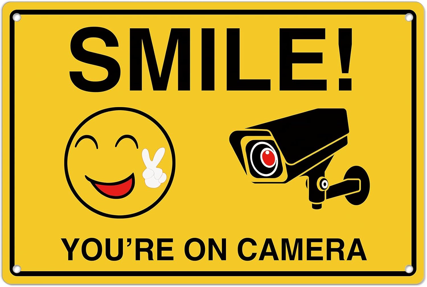 Smile Youre On Camera Signs ;  - đánh giá và giá Home Improvement Hardware