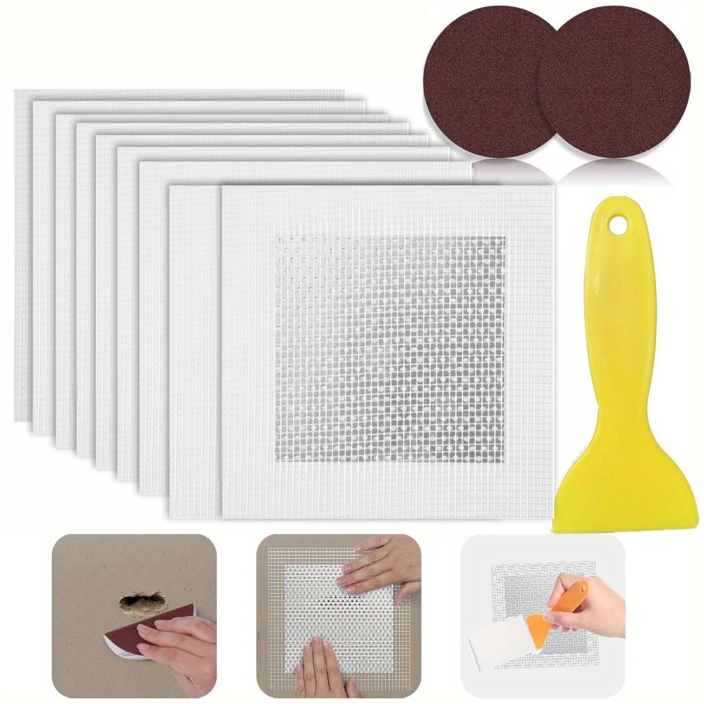 4Pcs/Set Mesh Wall Repair Patc - đánh giá và giá Tile Grout Repair