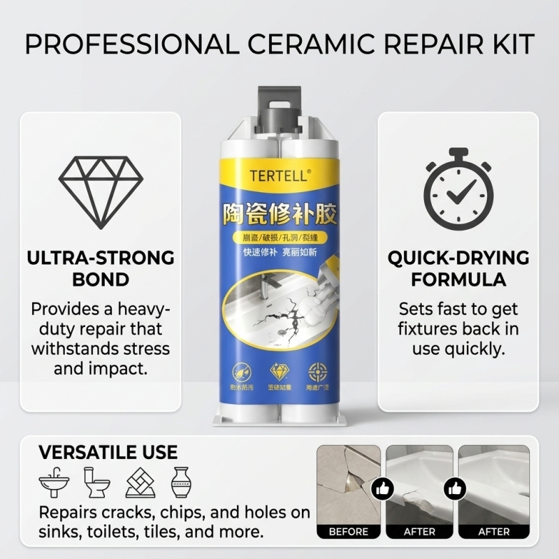 White Ceramic Crack Repair Adh - đánh giá và giá Tile Grout Repair