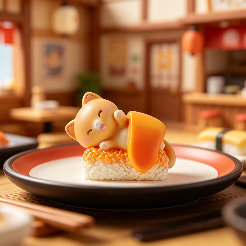 Sushi Cat Blind Box Cartoon Fi - đánh giá và giá Home Improvement Hardware