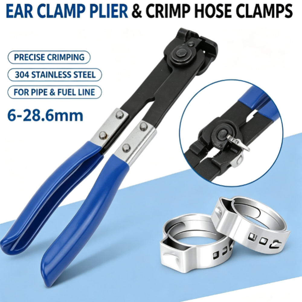 115PCS Single Ear Crimp Hose C - đánh giá và giá Hose Clamp Assorted