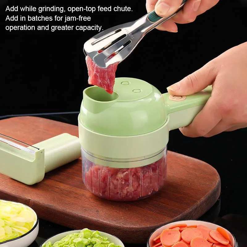 4 IN 1 Electric Vegetable Cutt - đánh giá và giá Home Improvement Kitchen