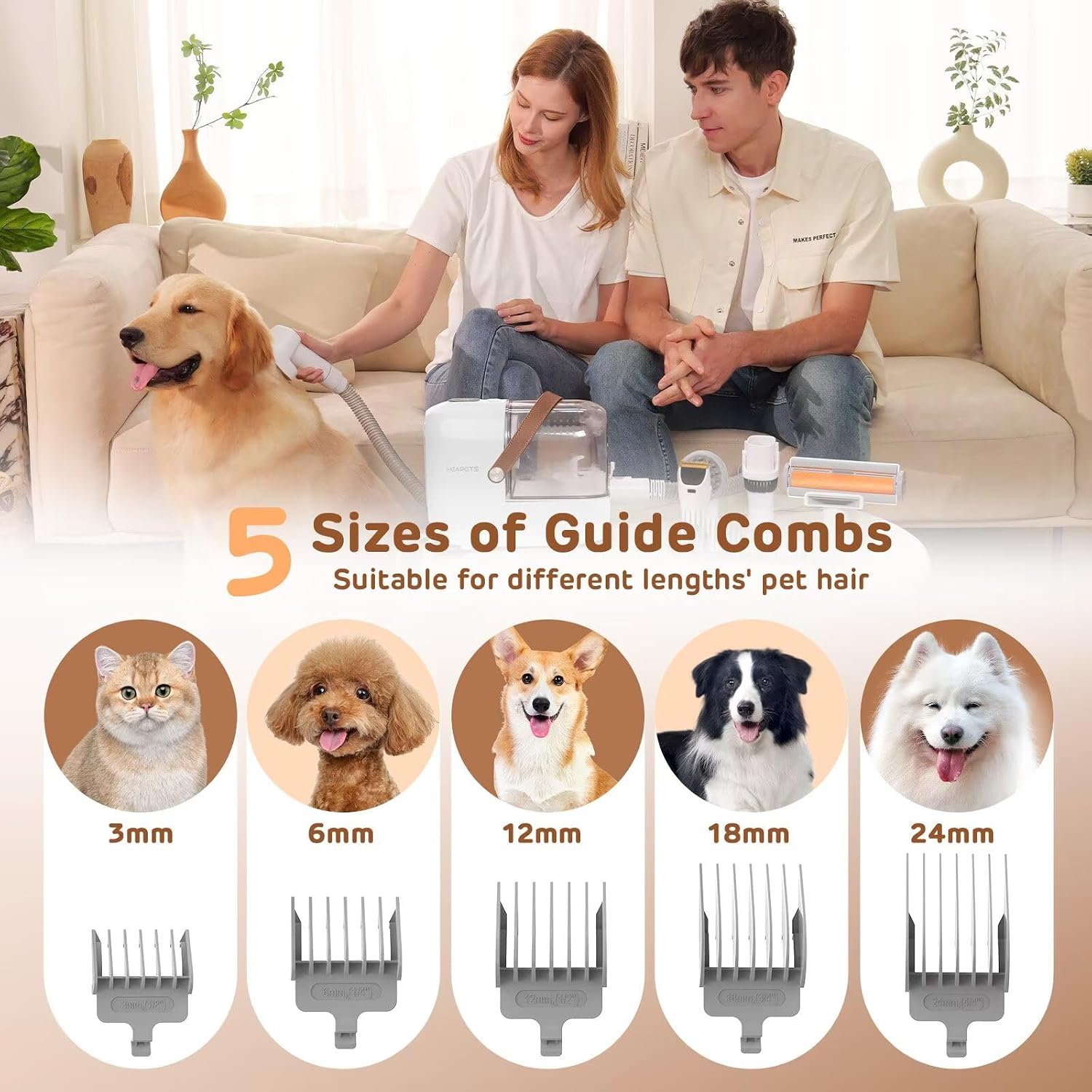 HEAPETS Dog Grooming Vacuum Ki - đánh giá và giá Home Improvement And Diy